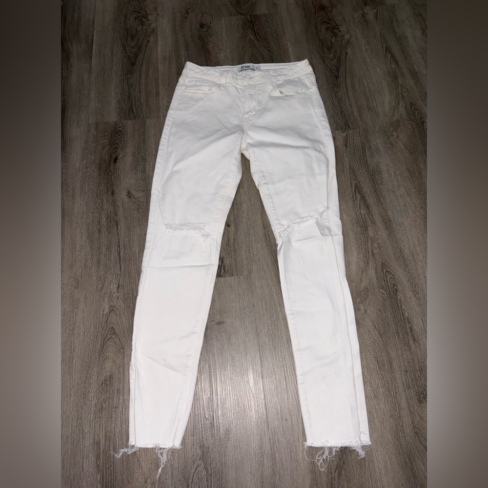 Just Black | White Distressed Jeans